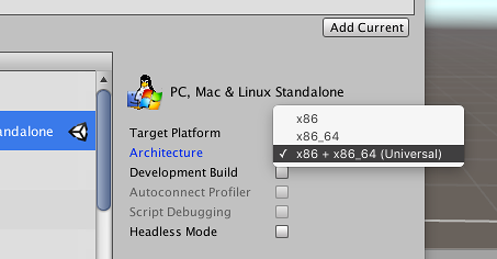 build unity game for mac